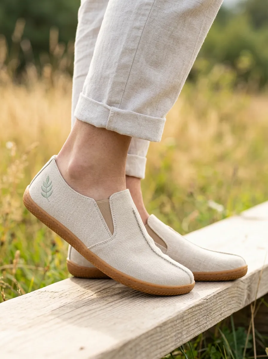 Weekend Leaf Graphic Casual Look Unisex Barefoot Shoes