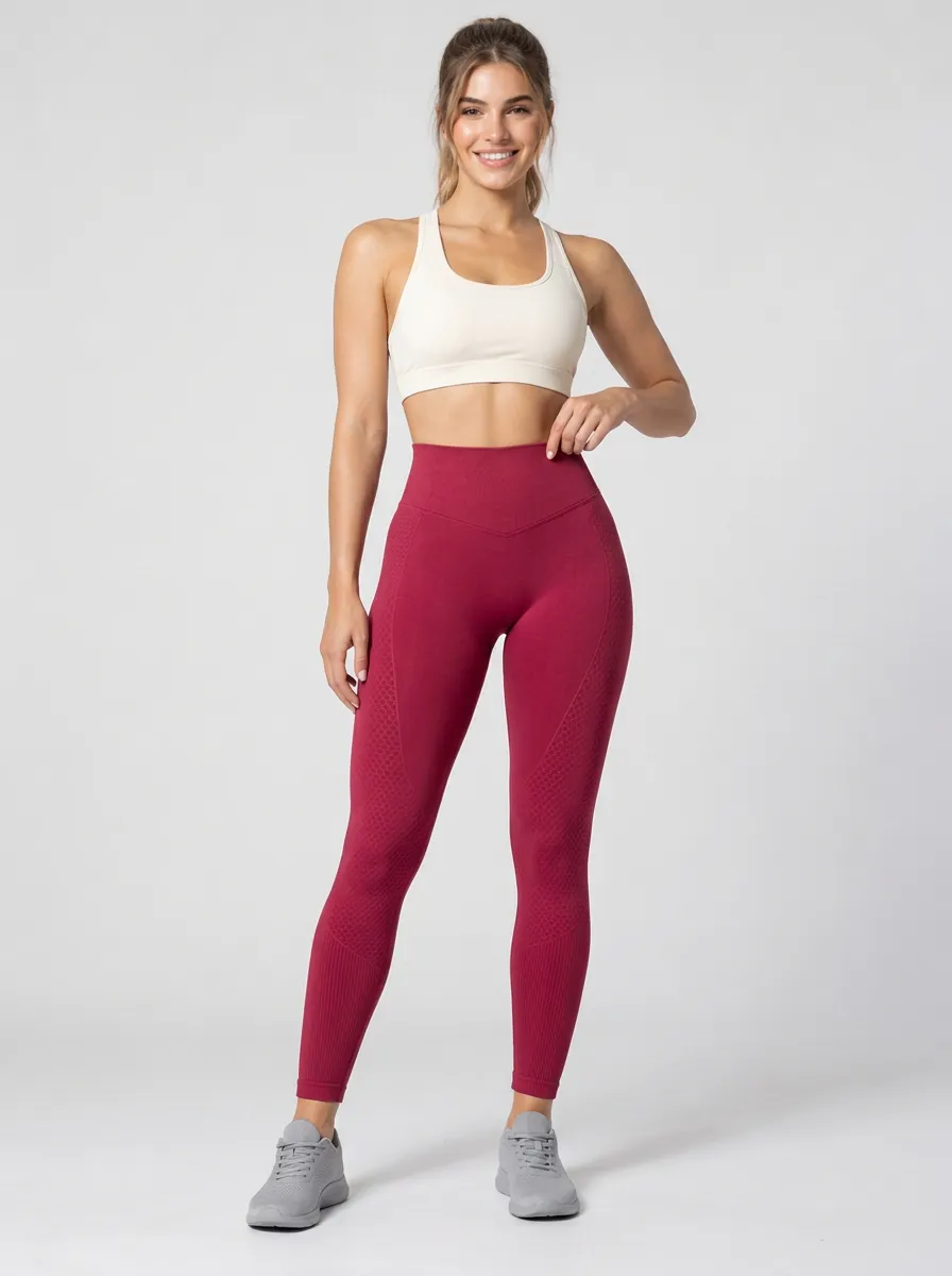 Women's Gym Printed Seamless Fitness Leggings