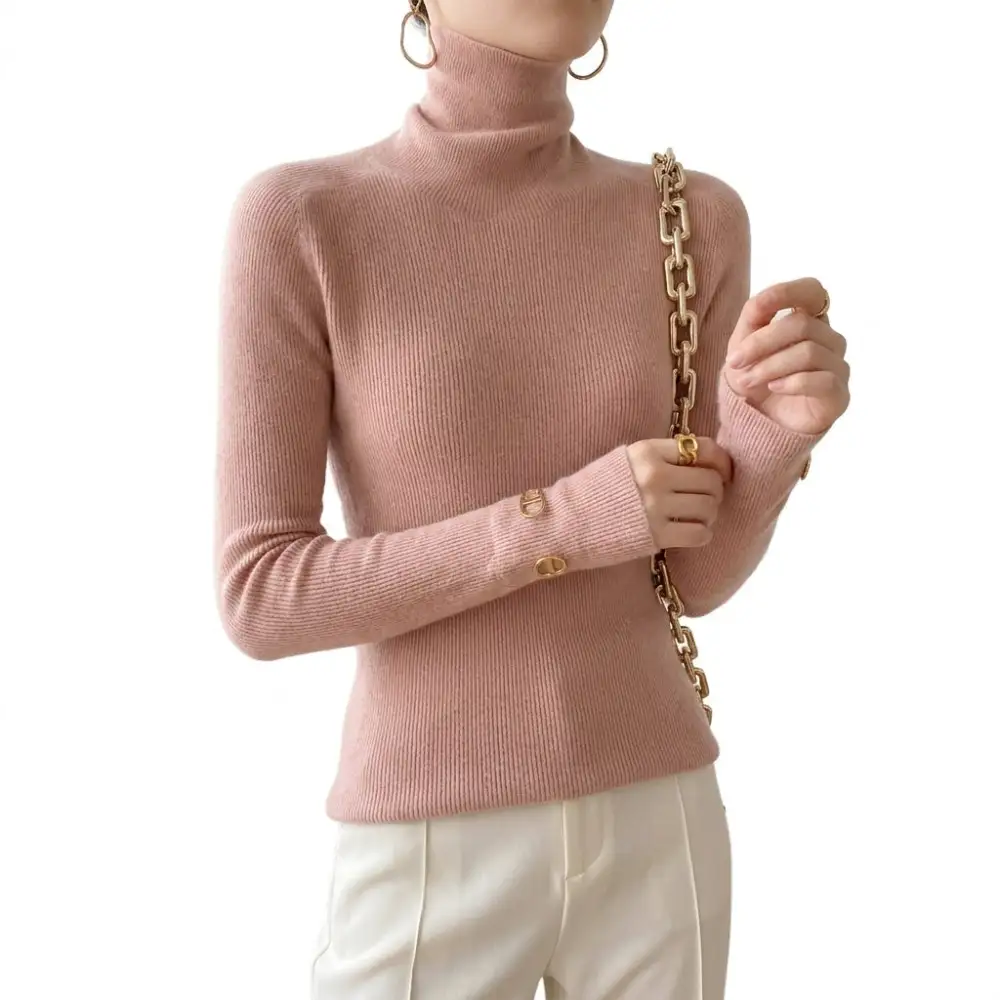 Cashmere Cashmere Turtleneck Sweater