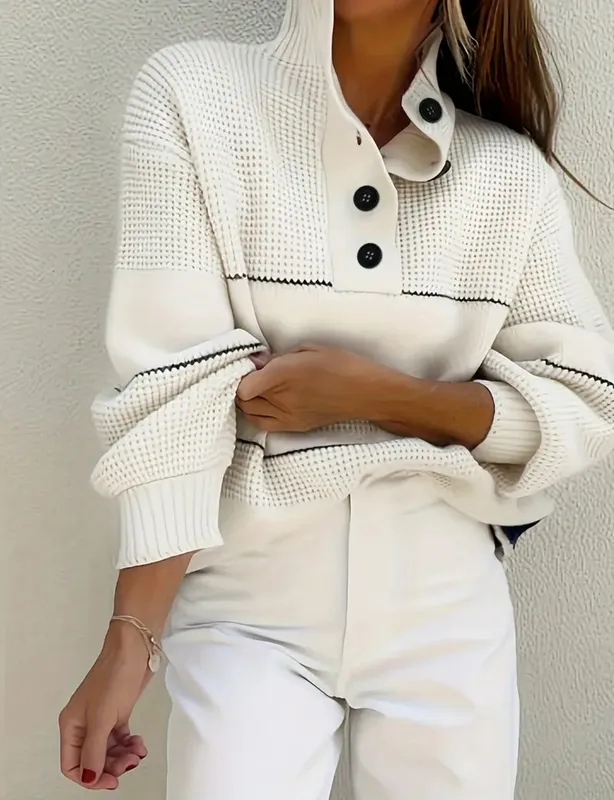 And Collared Sweater
