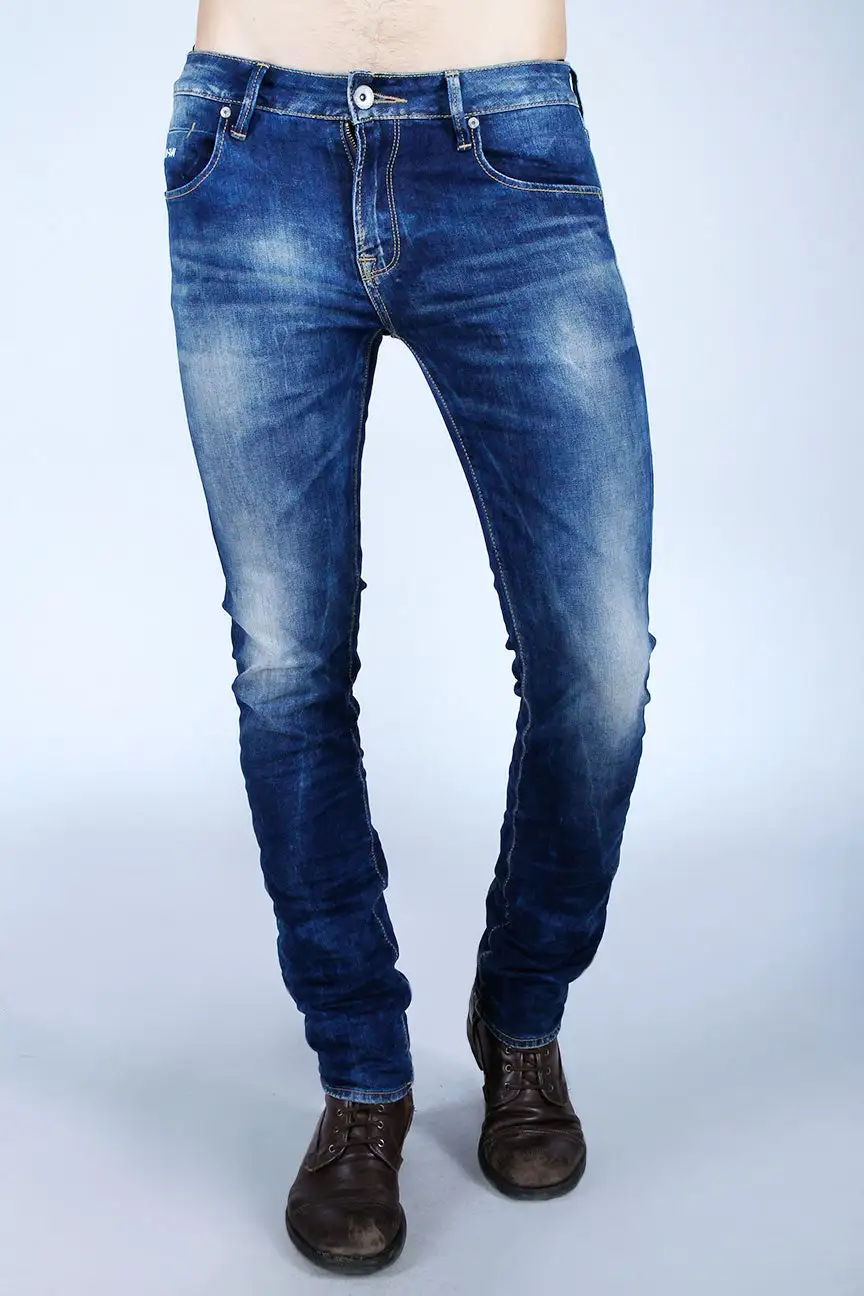 Men's Versatile Minimal Skinny Fit Jeans