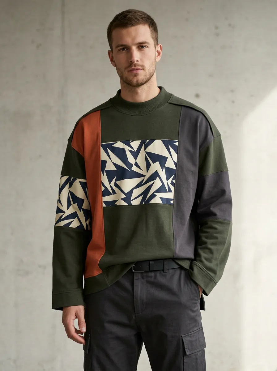 Men's Long Sleeve Contemporary Refined Look Shirt