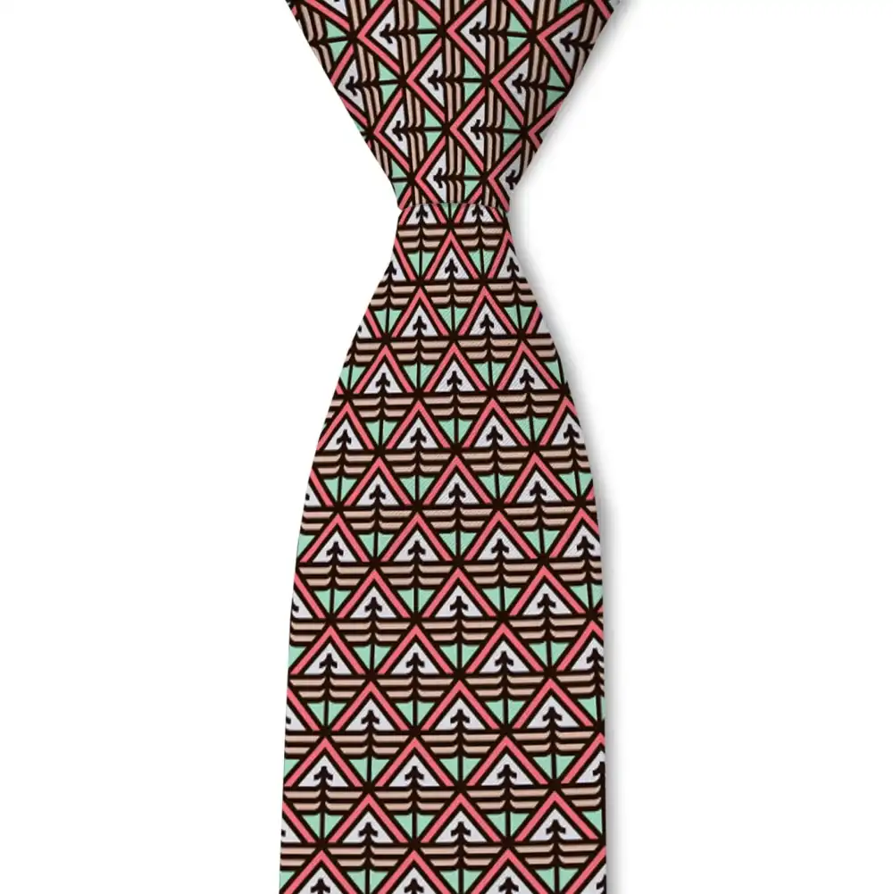 Heritage Checkered Pattern Necktie