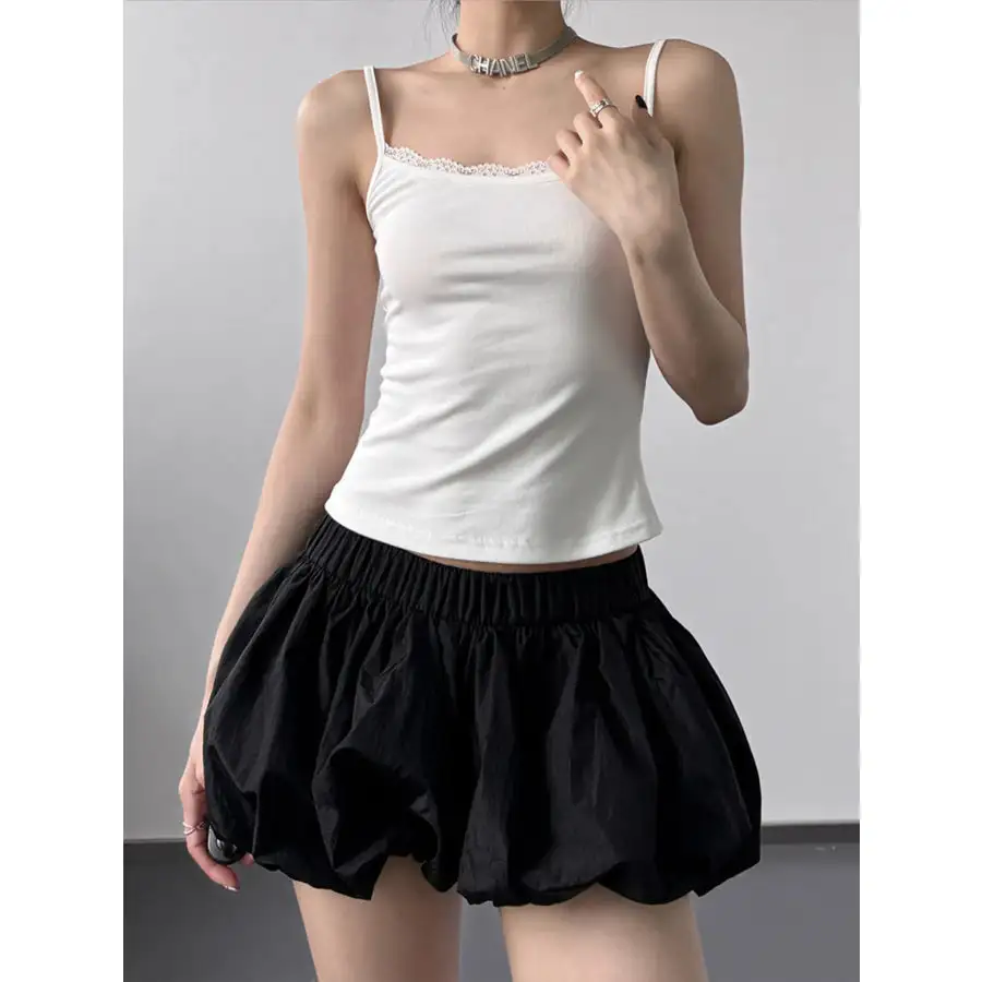 Lace Trim Camisole Top