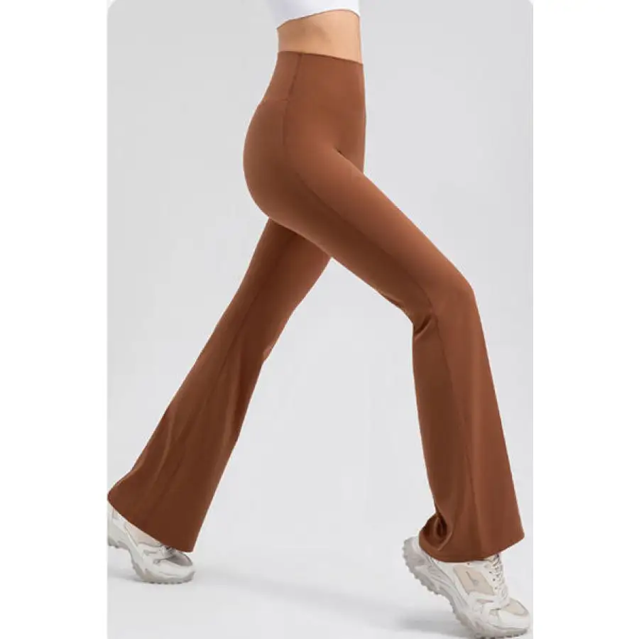 Classic High Waist Straight Active Pants