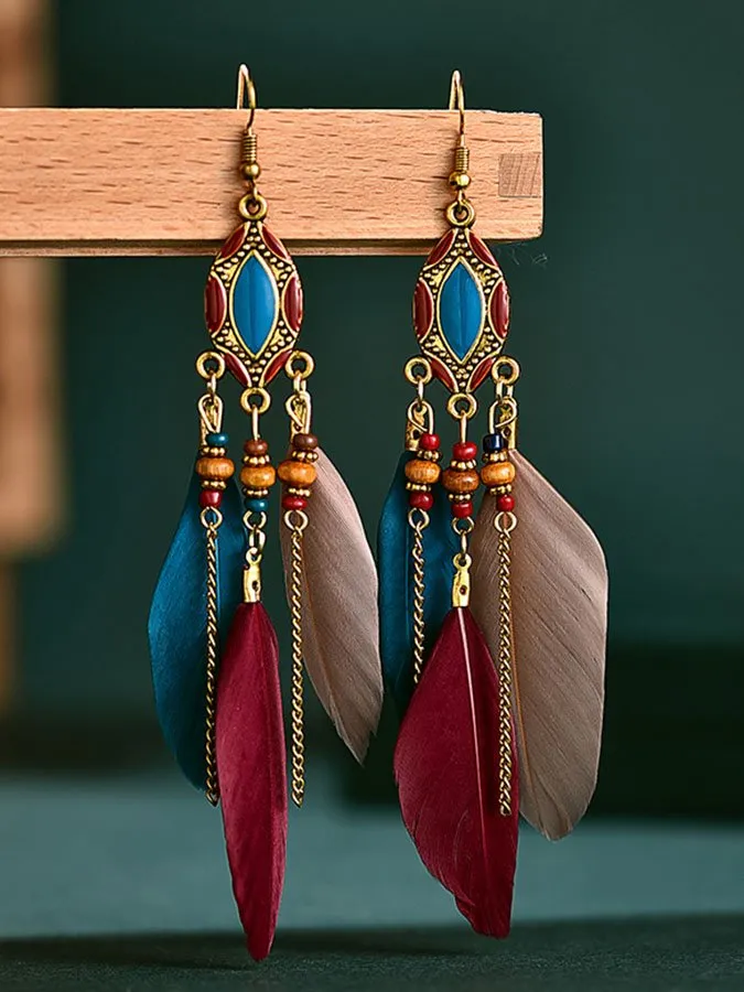 Boho Fringe Earrings