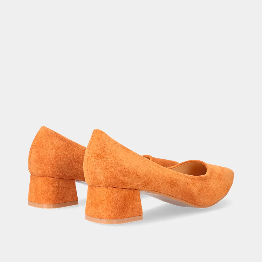 Refined Suede Effect Pumps