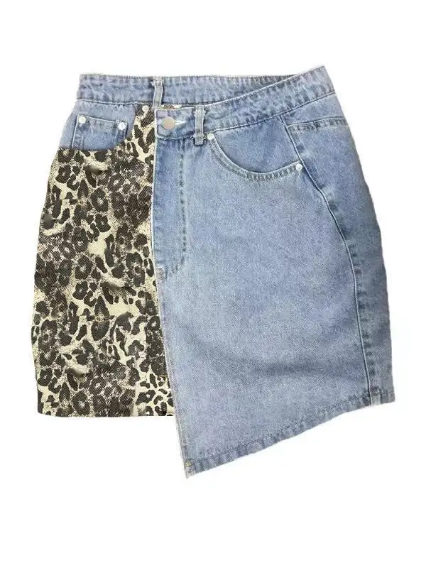 Everyday Denim Casual Skirt