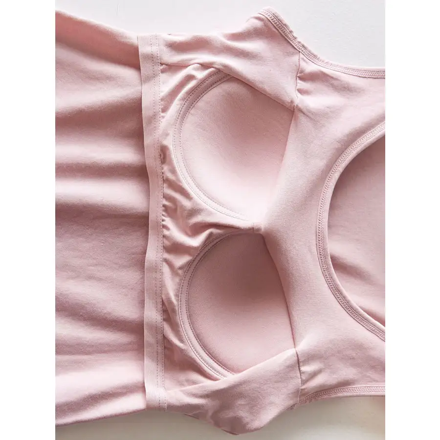 Round Neck Tank With Bra