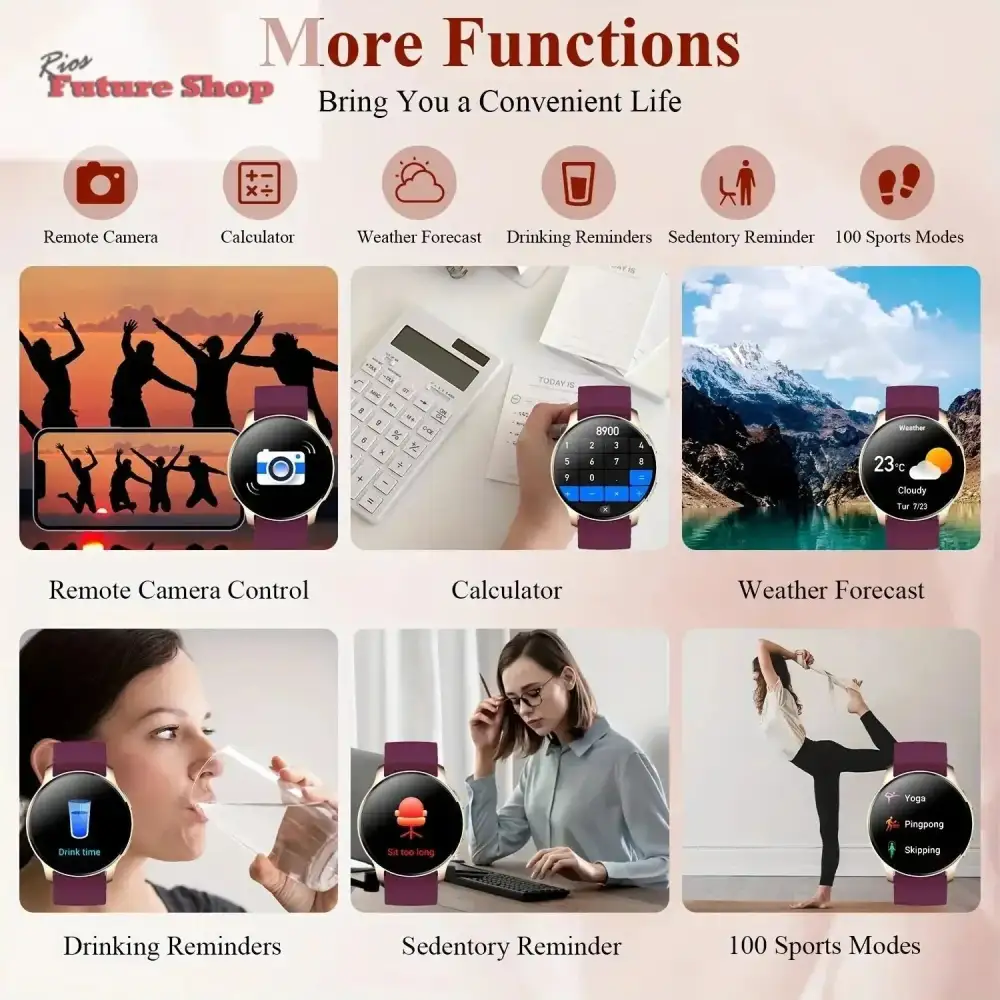Smart Watch + Gift for Men and Women