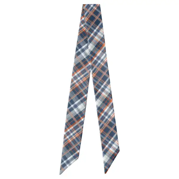 Baskerville Plaid Pattern Hair Scarf