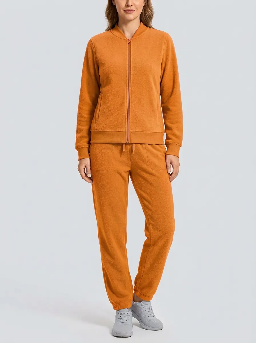 Women's Zip-Up Bomber Lounge Set