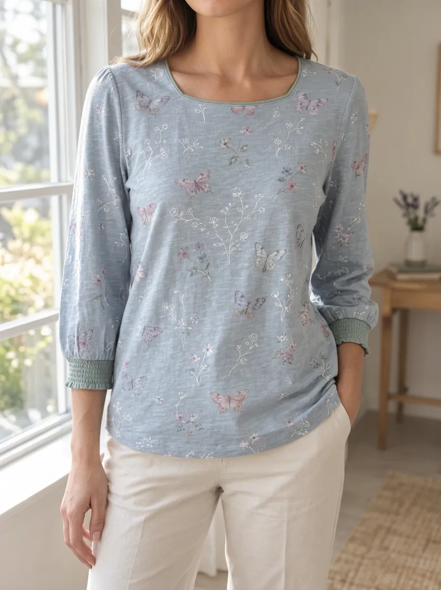 Women's Modern Fit Long Sleeve T-Shirt