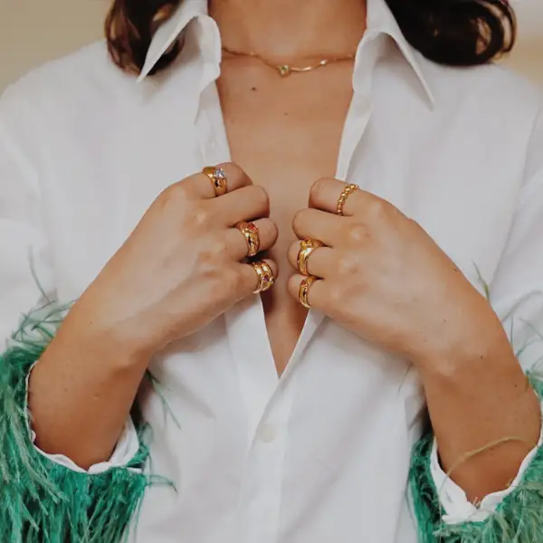 Minimal Classic Heart Ring