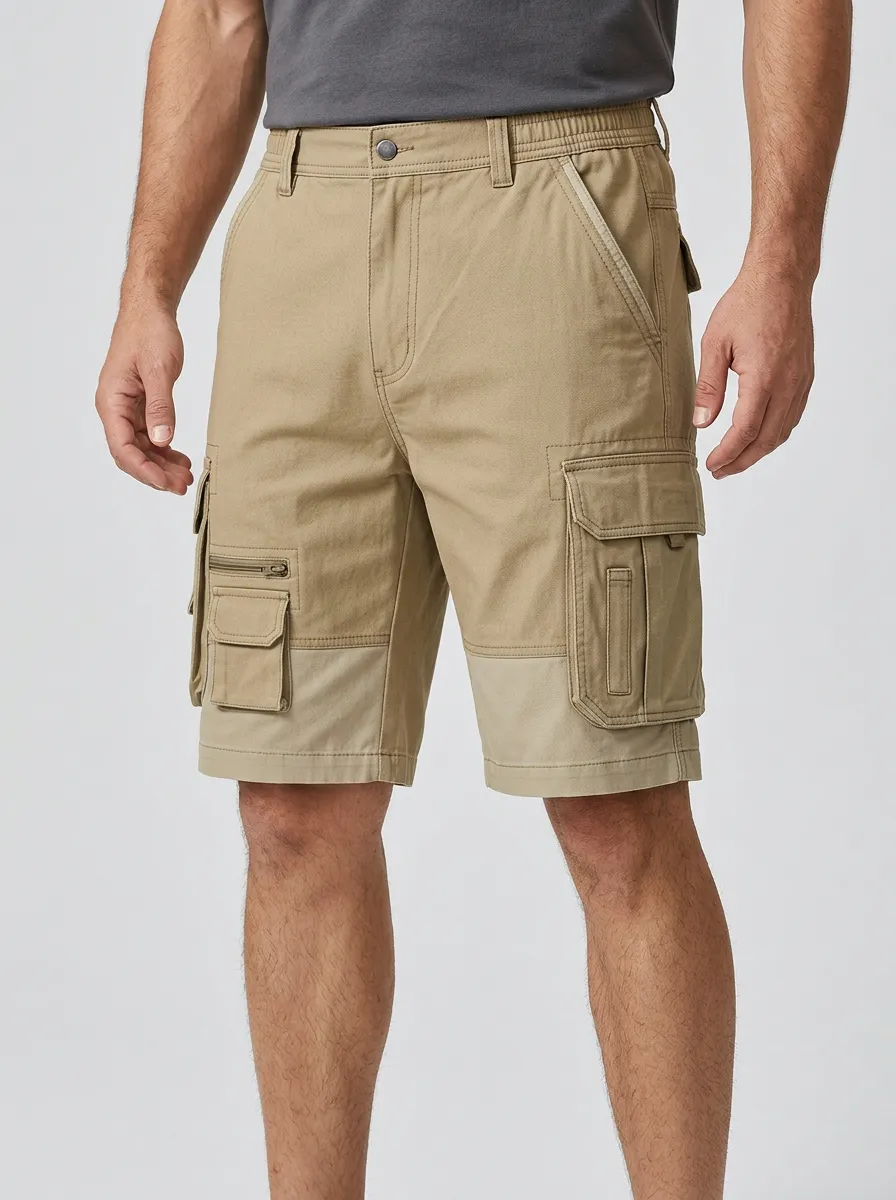 Men's Multi-Pocket Outdoor Tactical Cargo Shorts