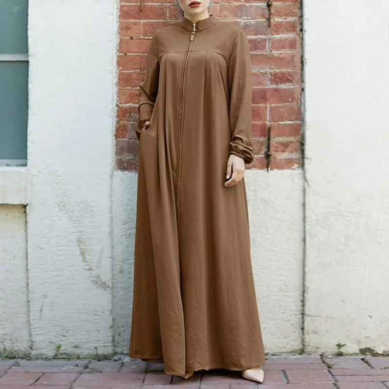 Relaxed Modern Flowing Modest Maxi Dress