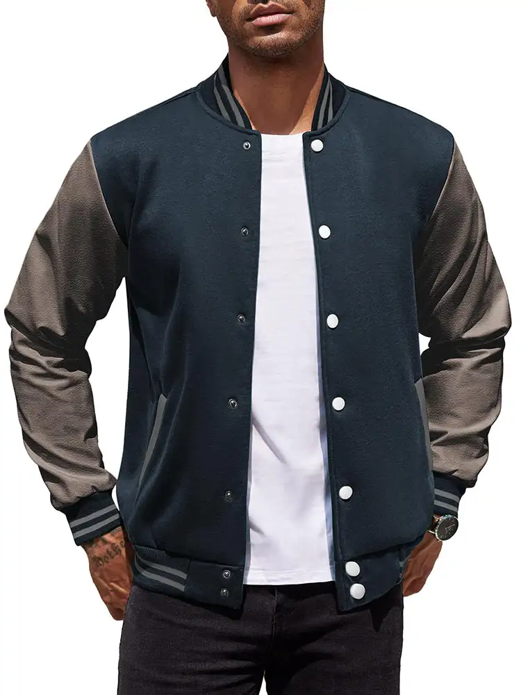 Fashion Varsity Baseball Bomber Jacket