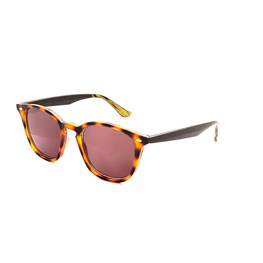 Amber Lens Round Smoke Lens Keyhole Full Magnification Reading Sunglasses