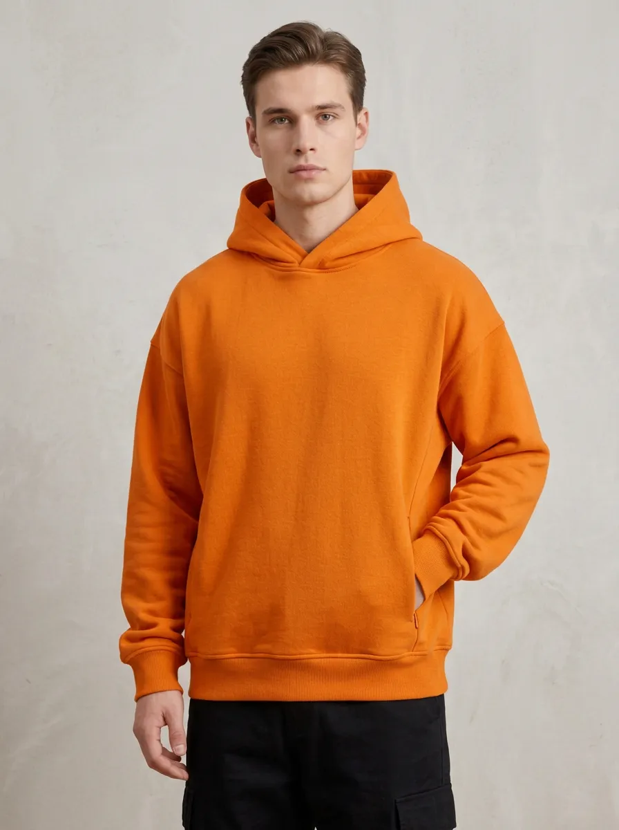 Relaxed Everyday Unisex Casual Hoodie