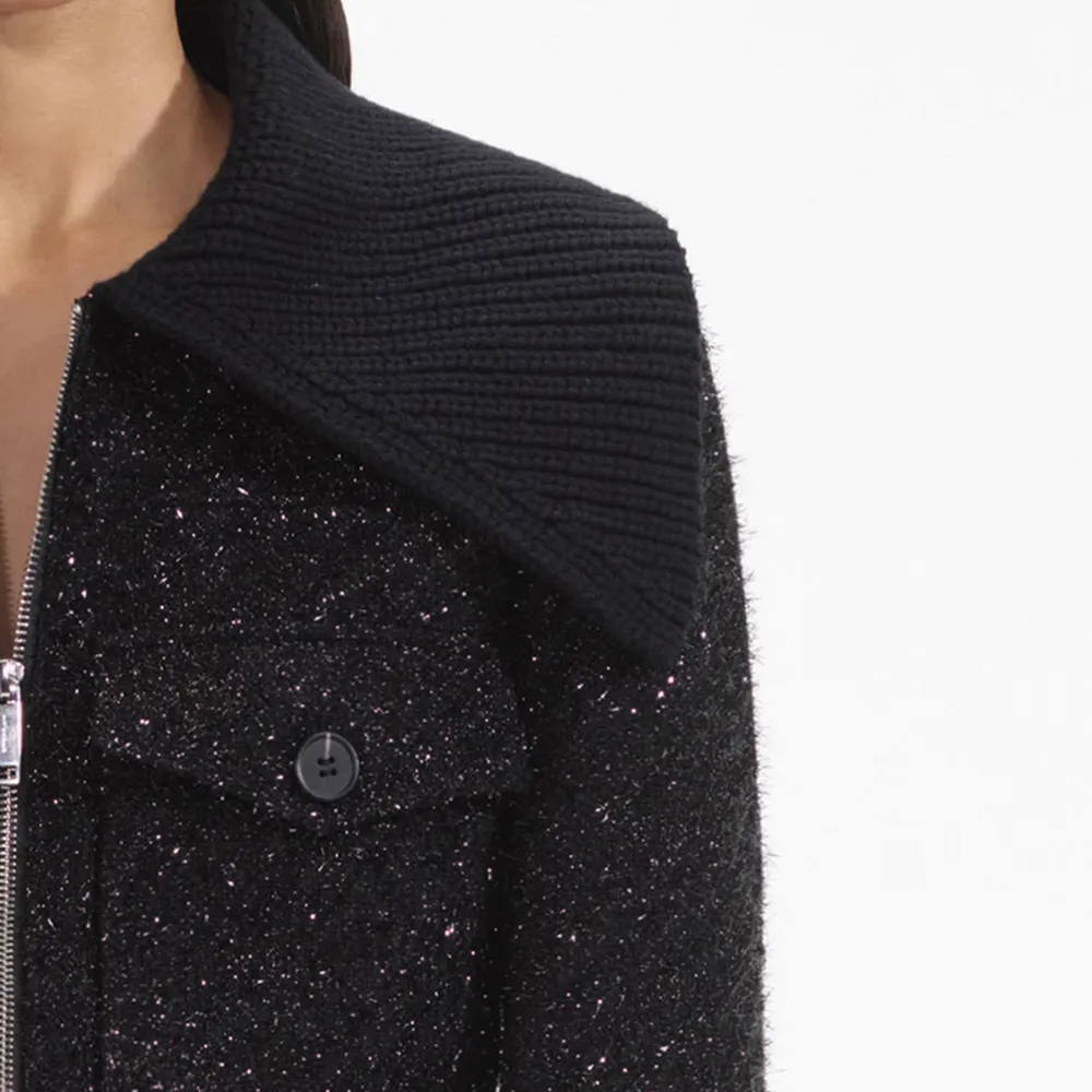Black Bomber Jacket