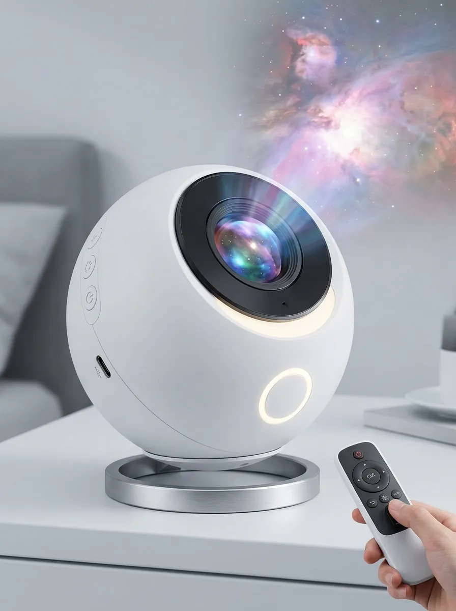 Galaxy Nebula Starry Sky Projector Night Light for Living Room Ambience