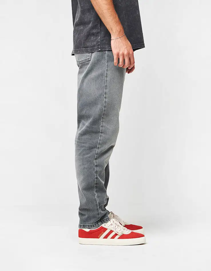 Light Used Wash Relaxed Denim Jeans