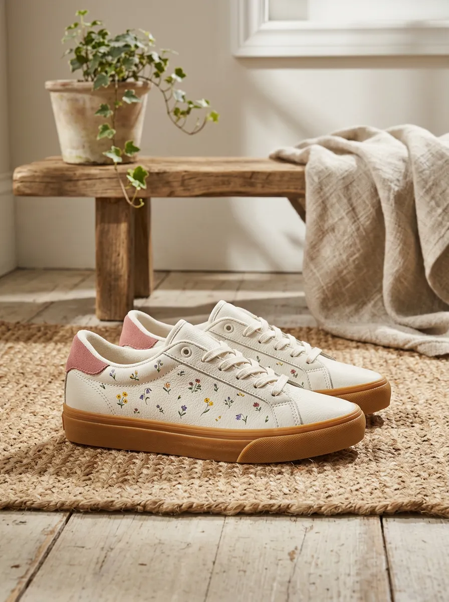 Women's Everyday Floral Lover Wildflower Skate Shoes