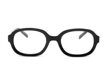 Tapered Oval Round Frame Sunglasses