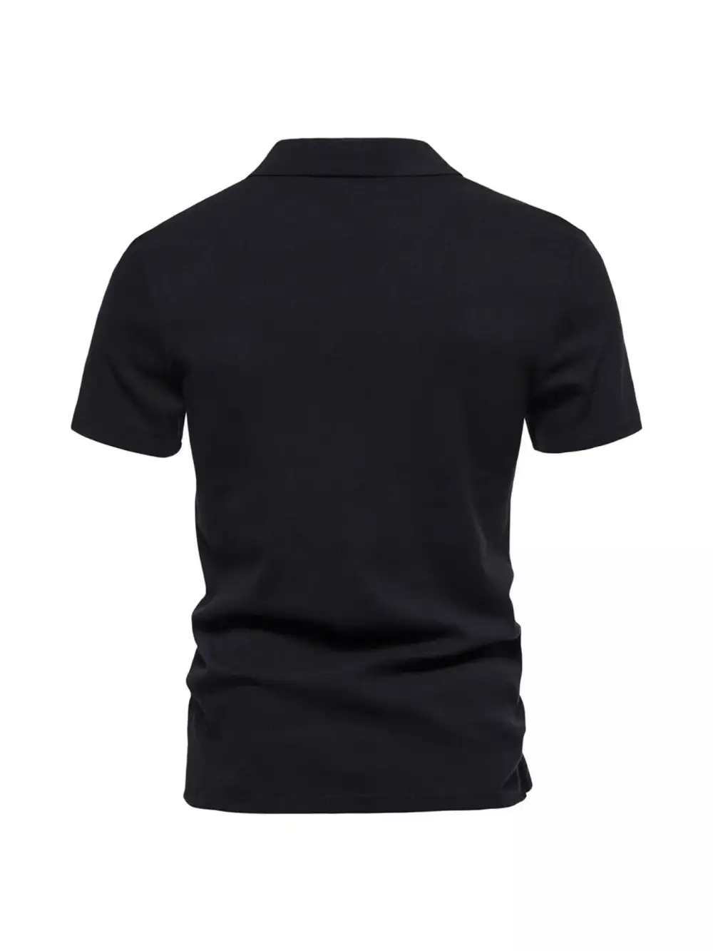 Notched-Collar Polo Shirt