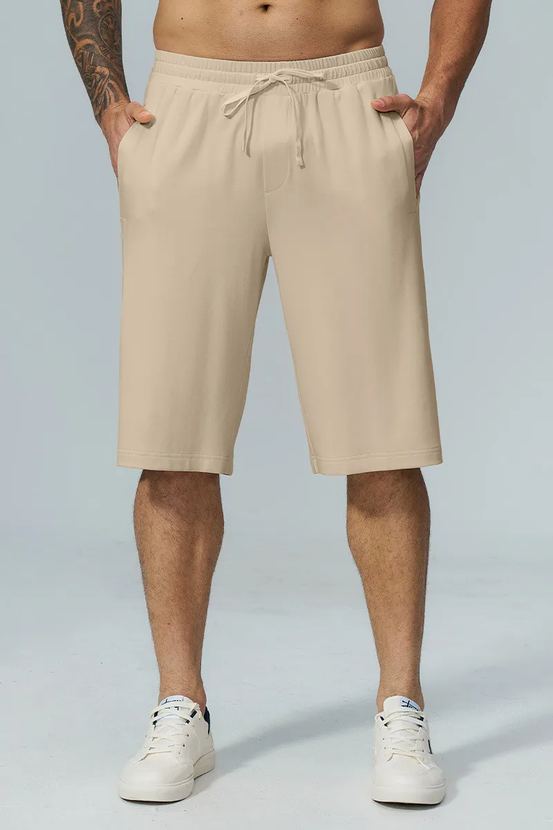 Breathable Drawstring Relaxed Fit Athletic Shorts