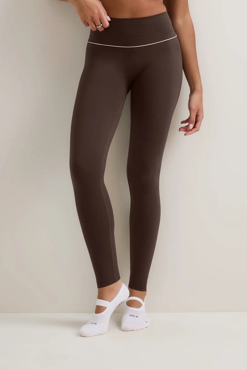 Flow Sweetheart Waist Contrast Leggings