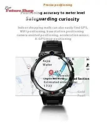 Multifunctional smartwatch with dual cameras