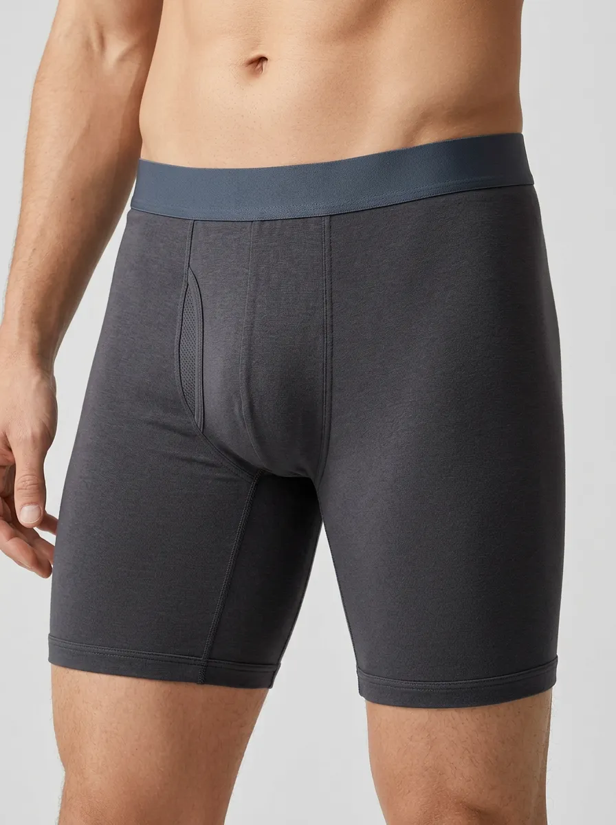 Men's Breathable Cotton Boxer Briefs