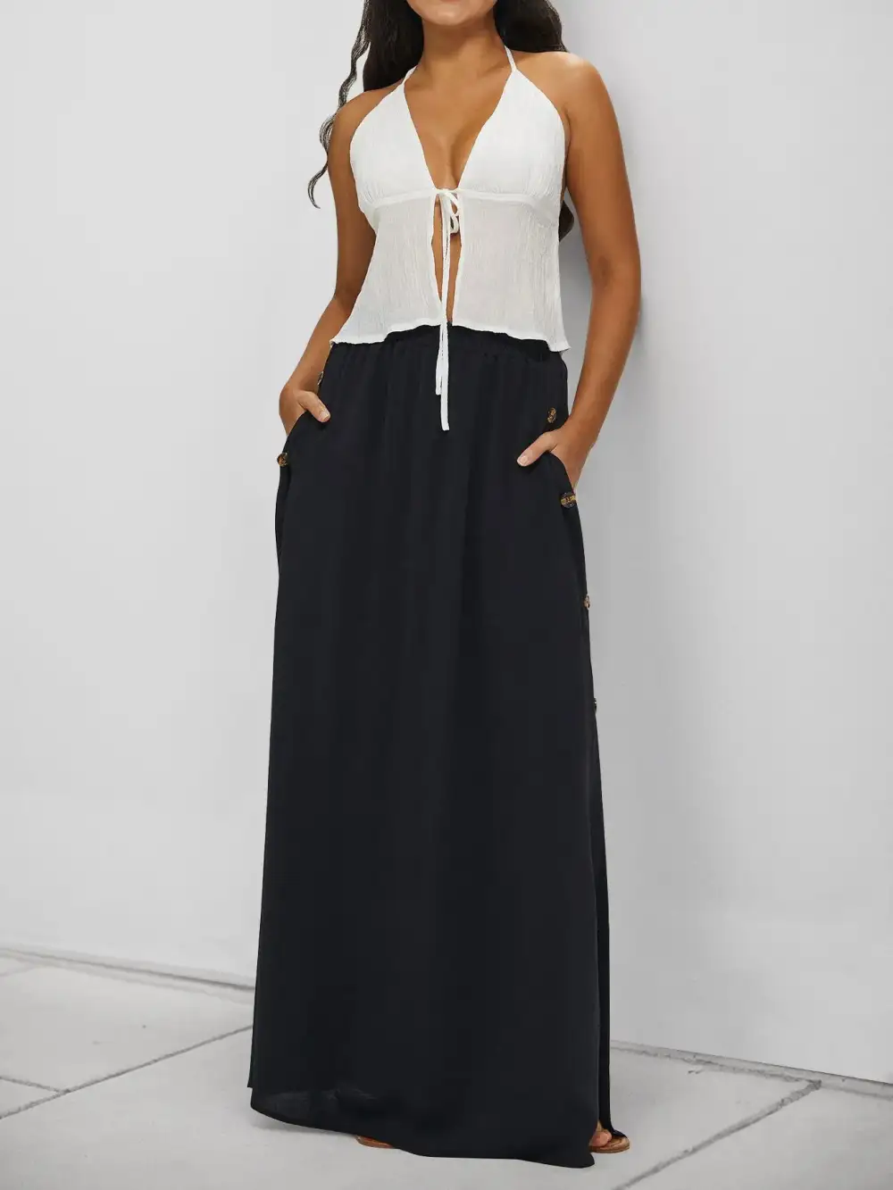 Loose Graceful Lace Skirt