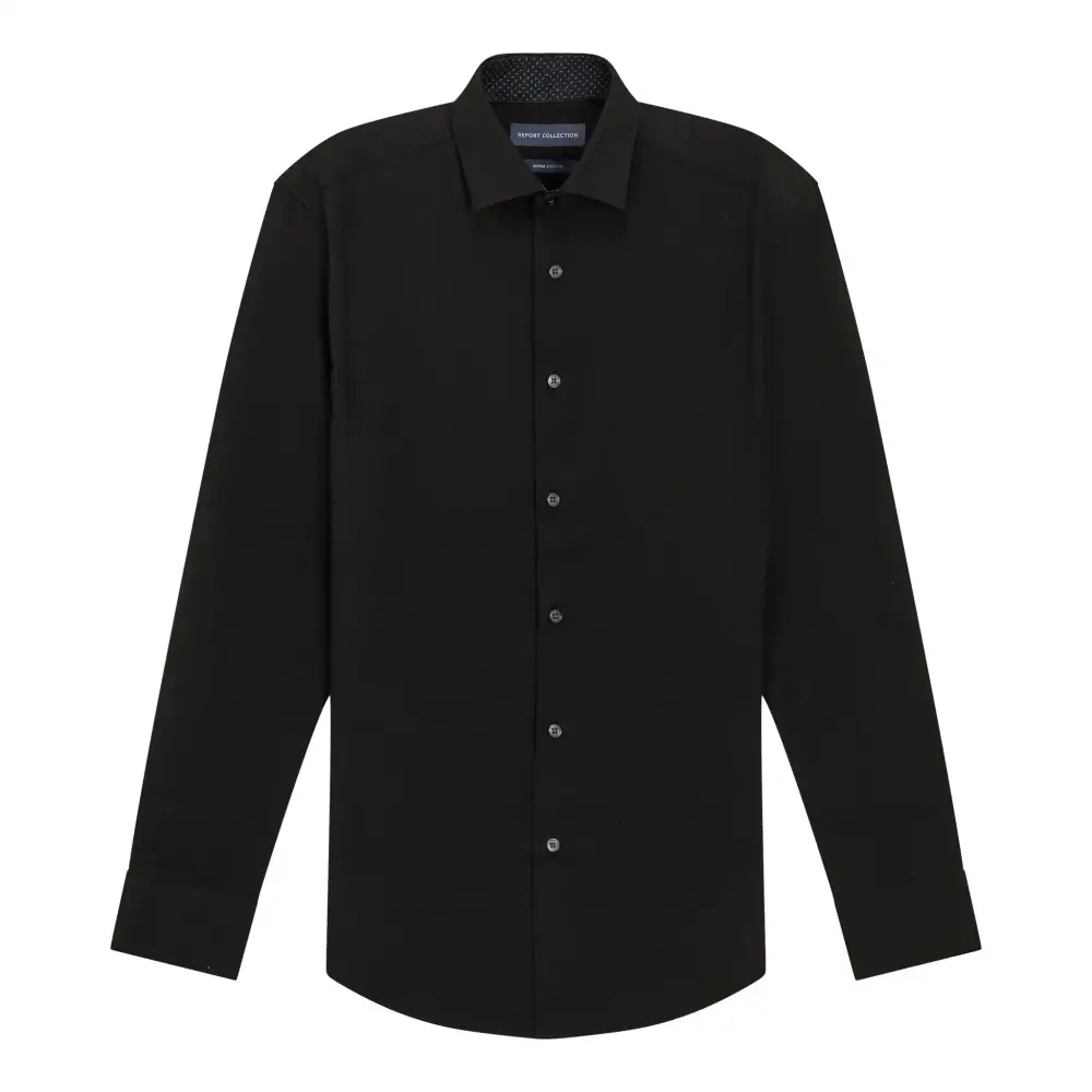 Classic Four-Way-Stretch Men's Dress Shirt