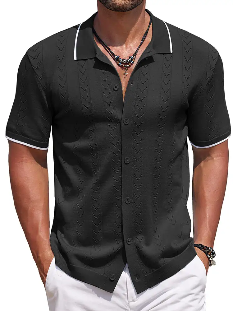 Textured Relaxed Cut Shirt