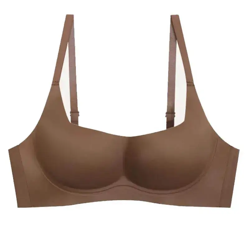 Seamless Push-Up Bra with Stretch Straps