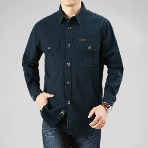 Utility Work Shirt with Pockets