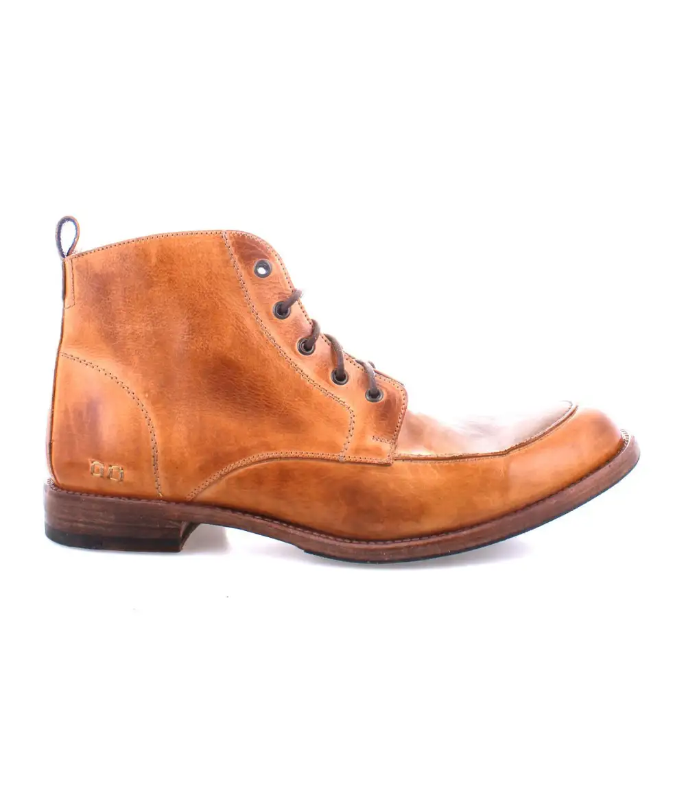 Apron-Toe Lace-Up Work Boots