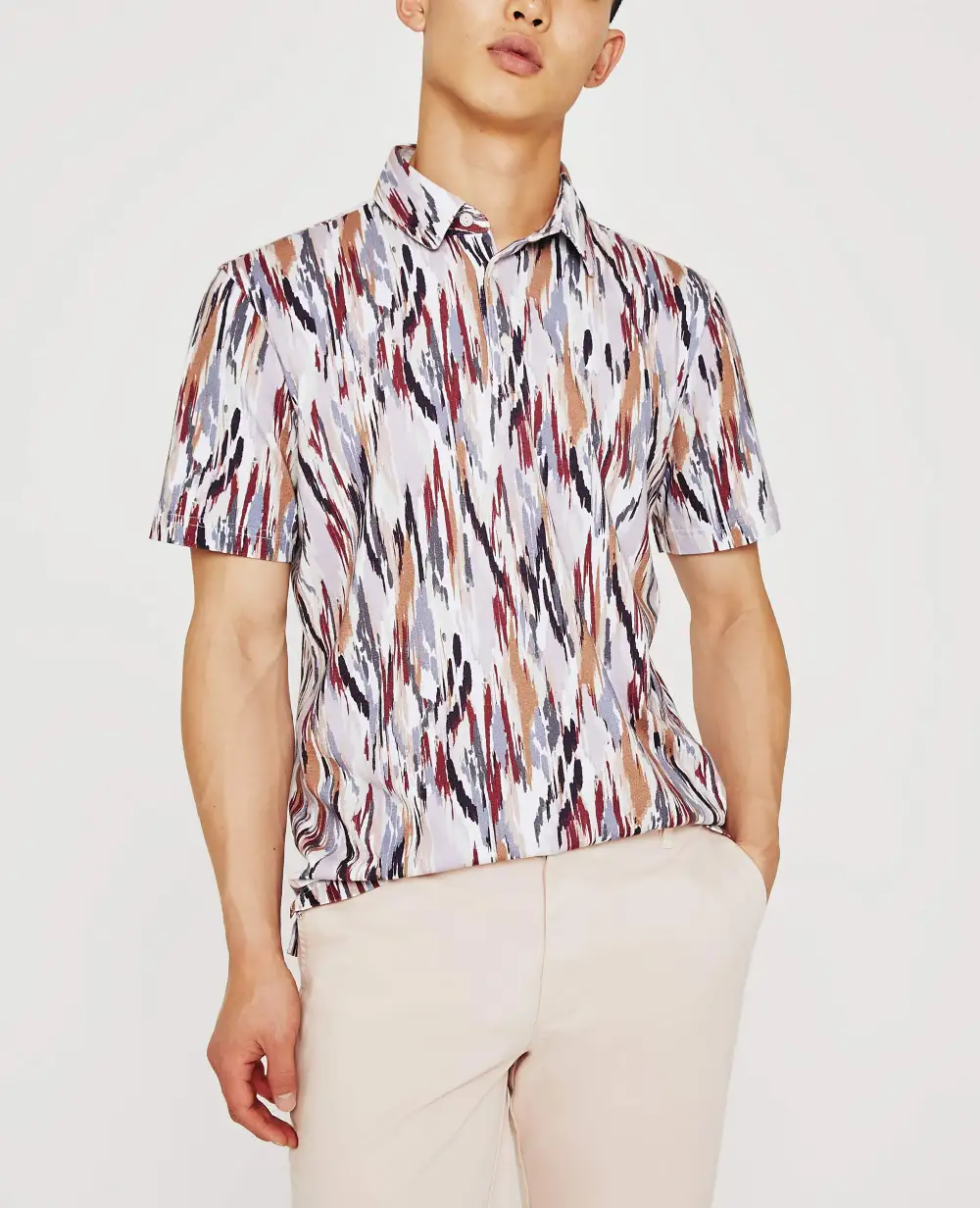 Men's Short Sleeve Breathable Polo Shirt