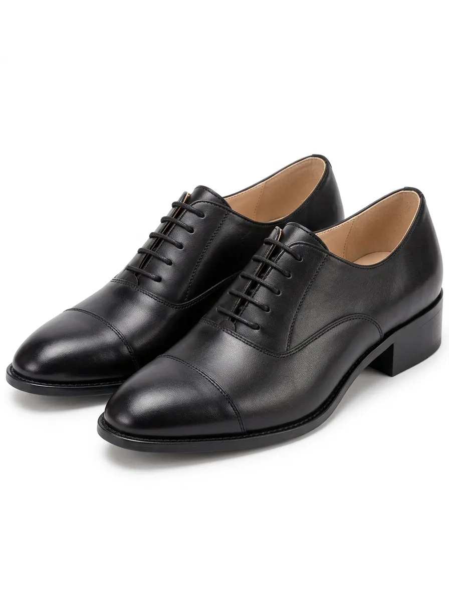 Oxford Leather Breathable Women's Classic Pumps