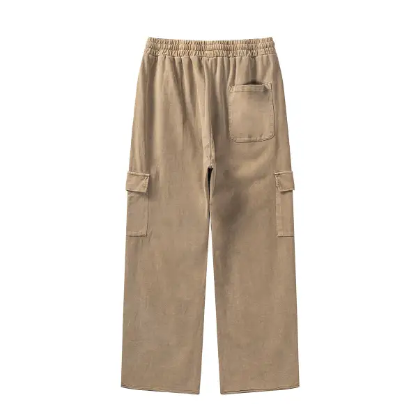 Washed Cargo Men's Sweatpants