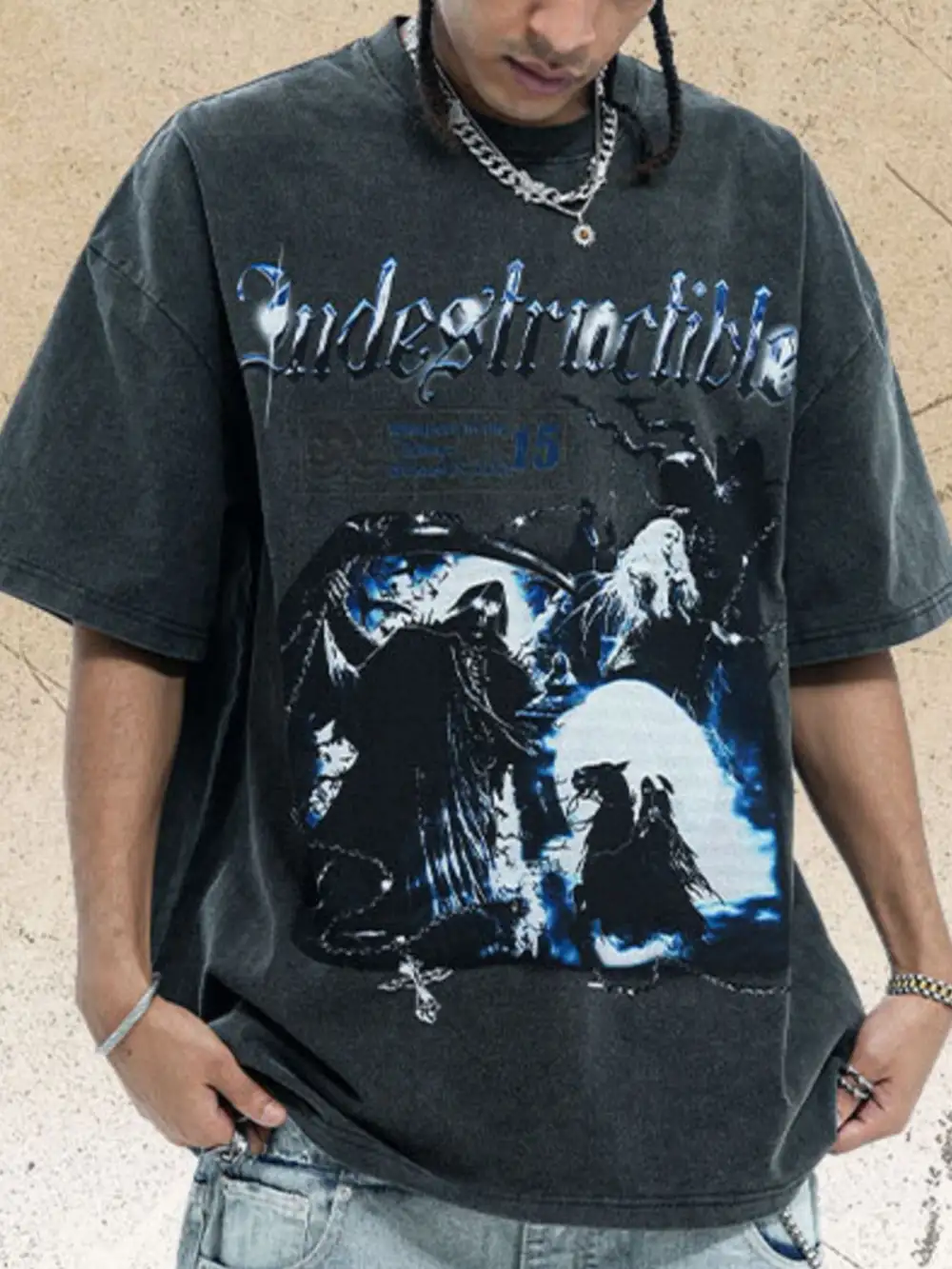 Refined Oversized Graphic T-Shirt