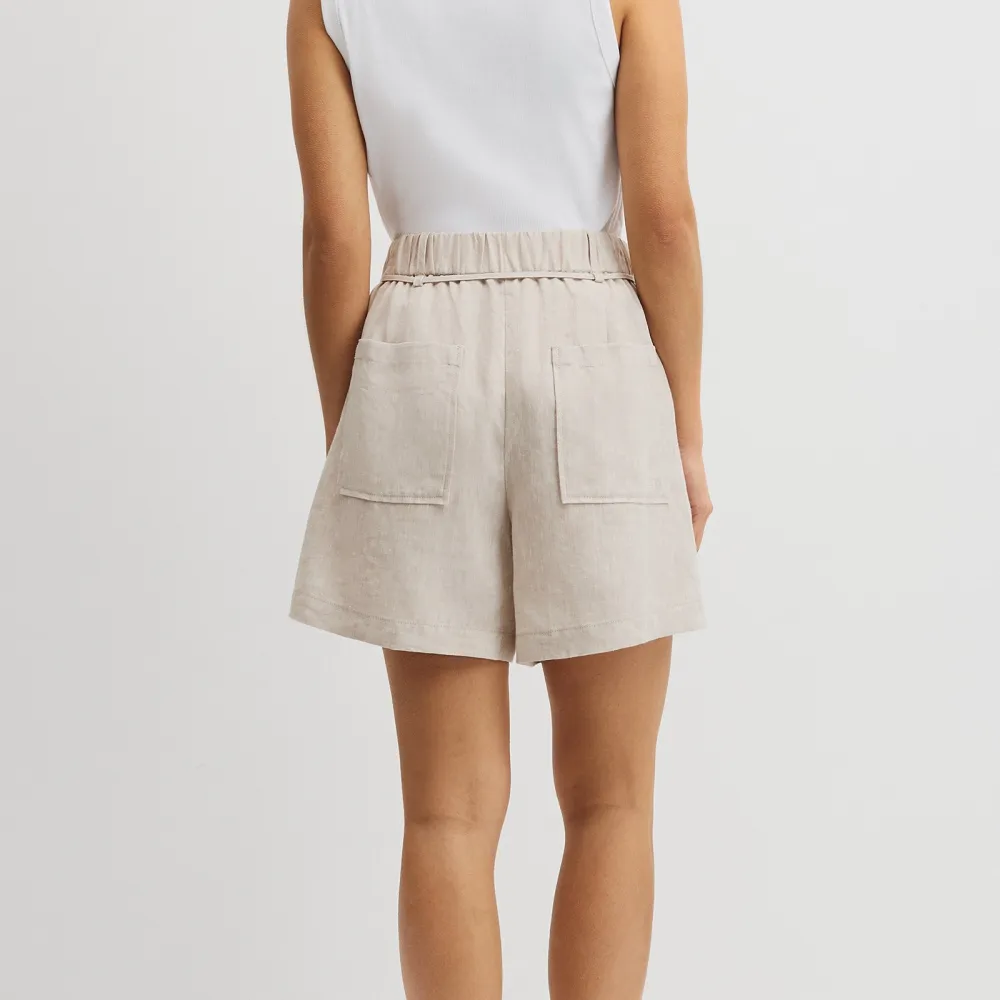 Women's Statement Linen Shorts