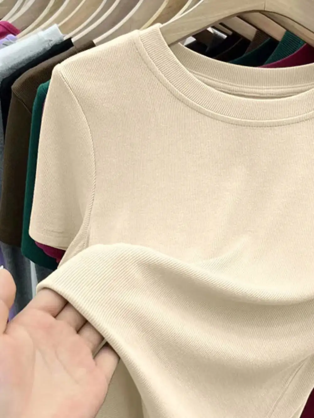 Crew-Neck Short-Sleeve T-Shirt