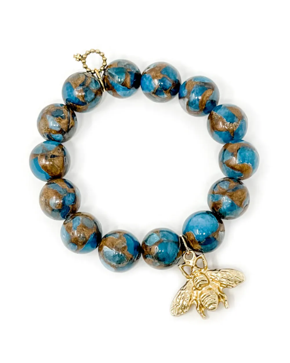 Bee Gemstone Bracelet