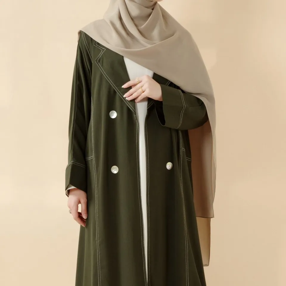 Classic Flowing Modest Maxi Coats