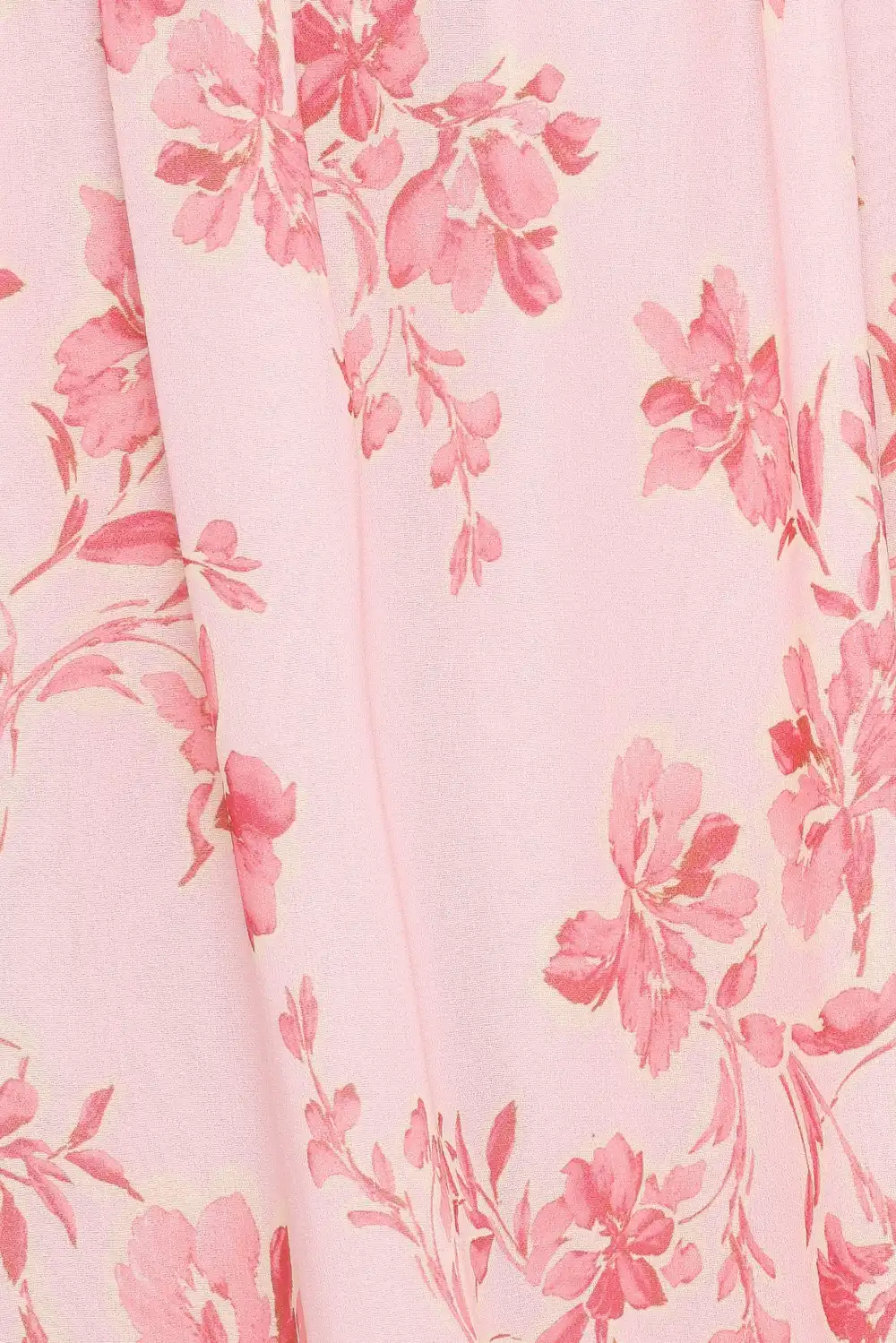 Ruffle Straight Neck Maxi Dress