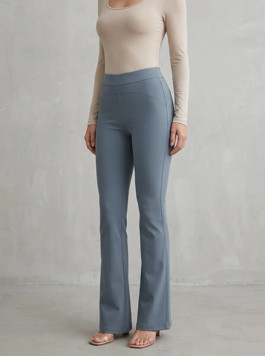 Contemporary Women's Stretch Mid-Rise Pants