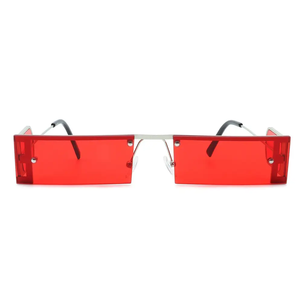 Rectangle Flat Top Frame Sunglasses